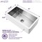Anzzi Nepal Farmhouse Solid Surface 33" Kitchen Sink K-AZ270-A1 - alternate 3